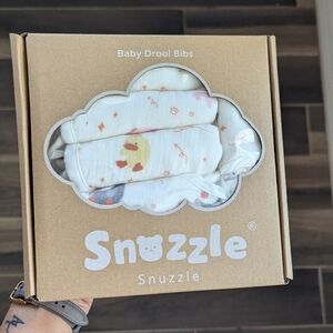 Brand New Snuzzle Baby Drool Bibs